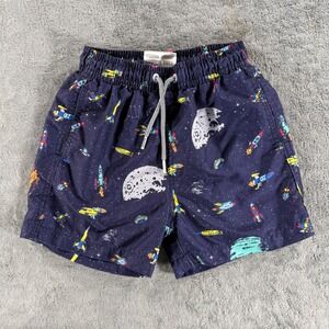 Boardies Rocket Swim Shorts Boys 5-6 Excellent Outer Space Planets